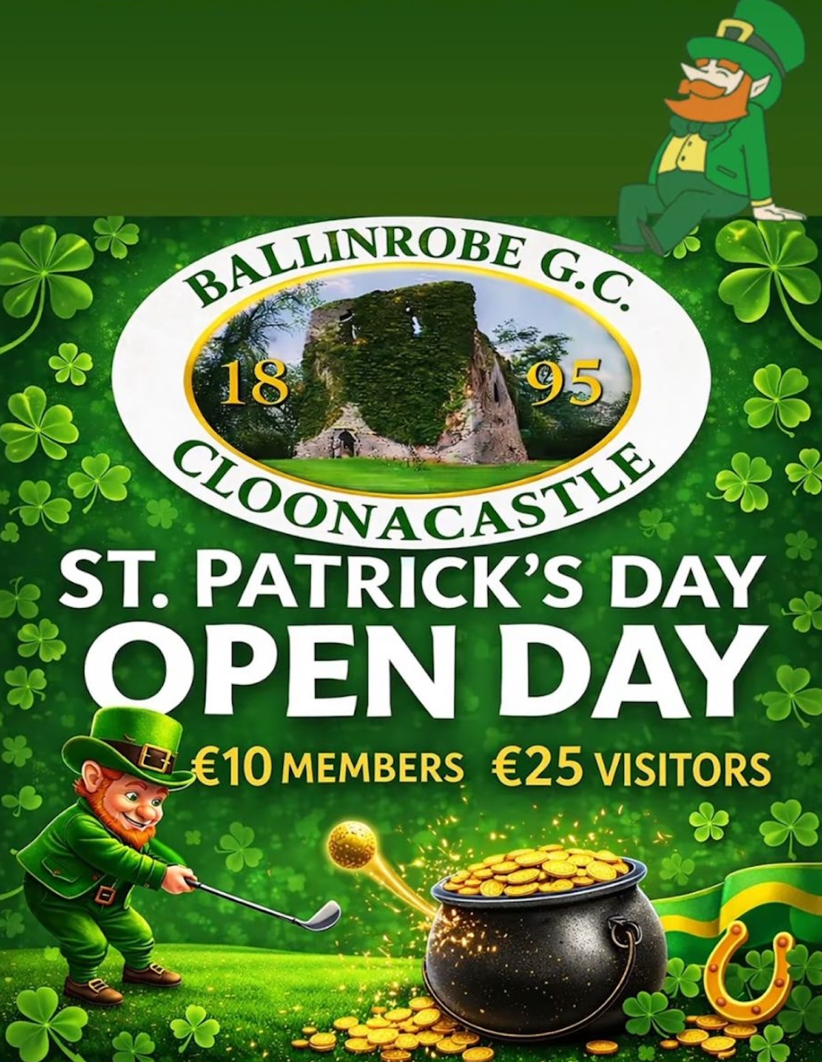 Ballinrobe Golf Club - St. Patrick's Day 2026